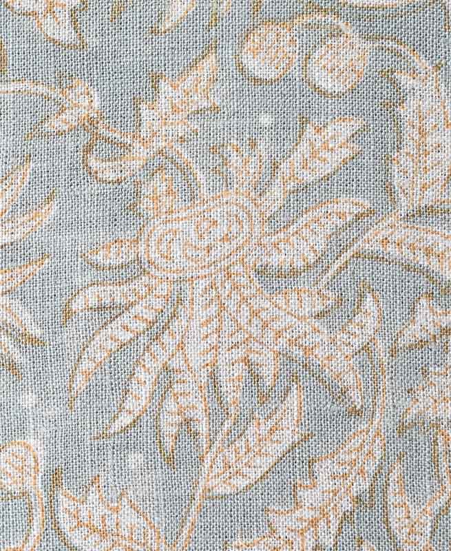 Joshua Handloom Block Print Linen