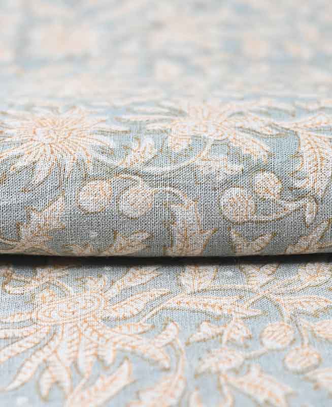 Joshua Handloom Block Print Linen