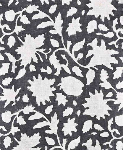 Adrian Hand Block Printed Linen Fabric