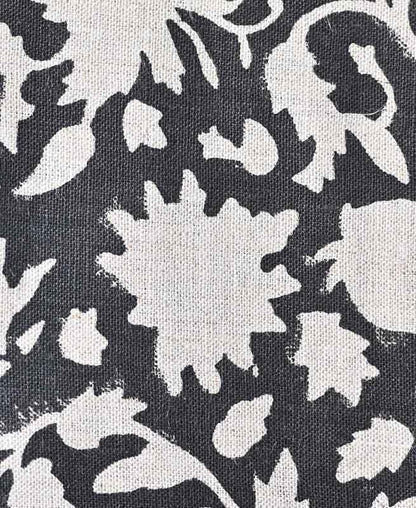 Adrian Hand Block Printed Linen Fabric