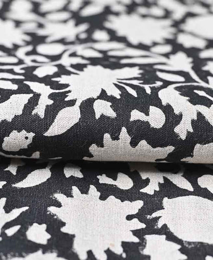 Adrian Hand Block Printed Linen Fabric