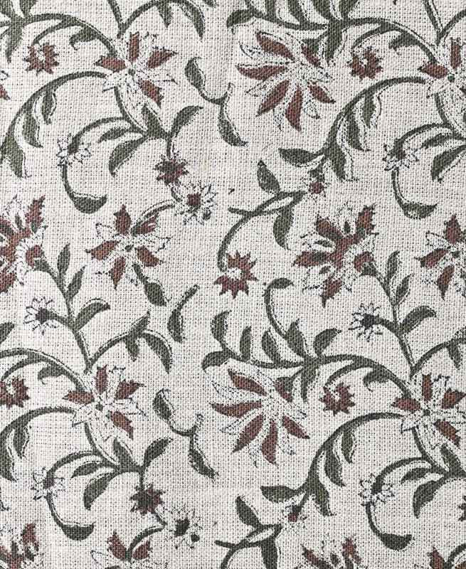 Faye Block Print Linen