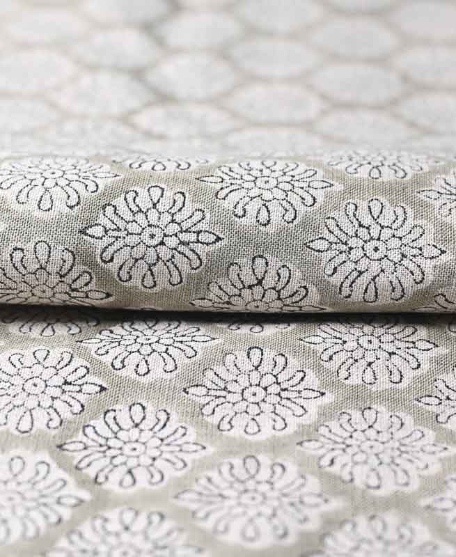 Jack Block Print Handloom Linen