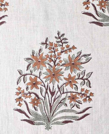 Danielle Indian Block Print Linen