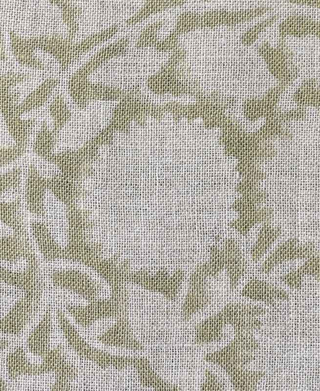 Anise Indian Hand Block Print Fabric