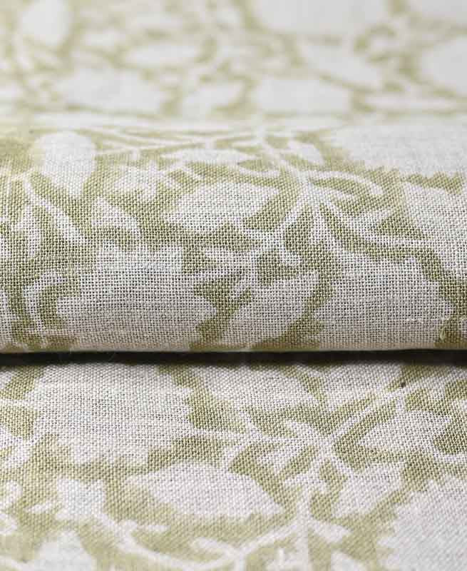 Anise Indian Hand Block Print Fabric