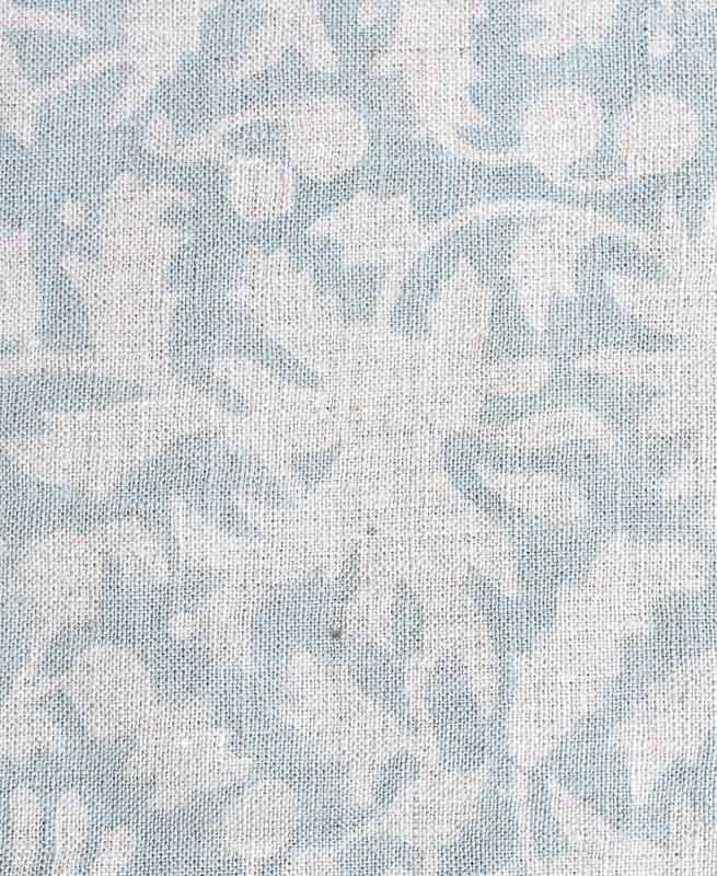 Joshua Handloom Block Print Linen