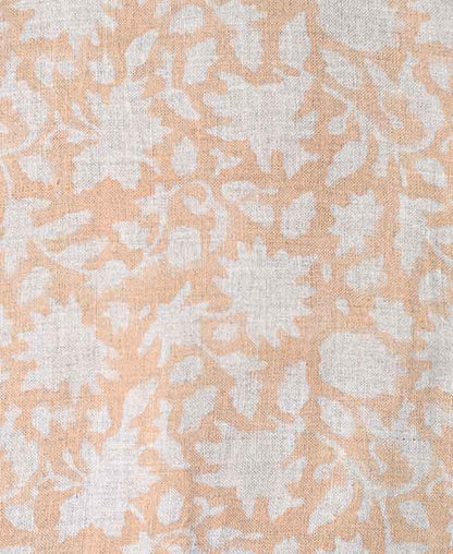 Adrian Hand Block Printed Linen Fabric