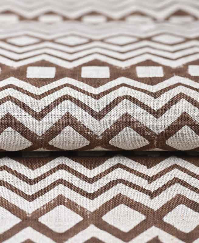 Etta Printed Linen Fabric