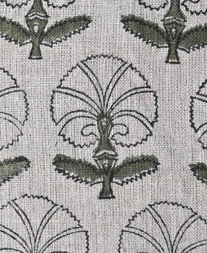 Hope Floral Linen Fabric by the Yard
