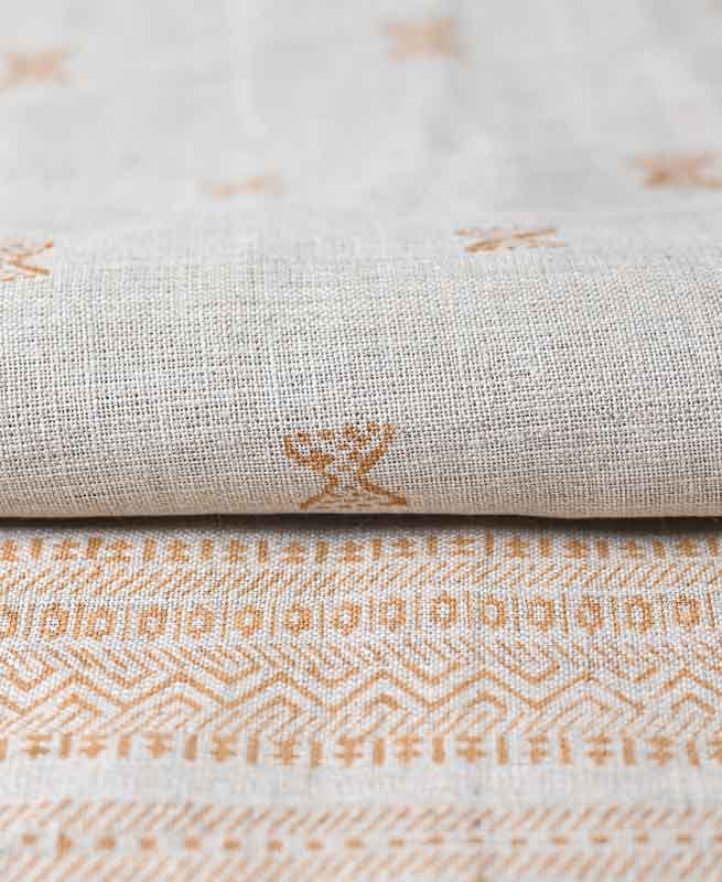 Jameson Handloom Upholstery Linen Fabric