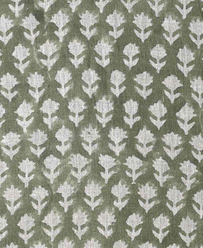 Camila Indian Handloom Linen Fabric