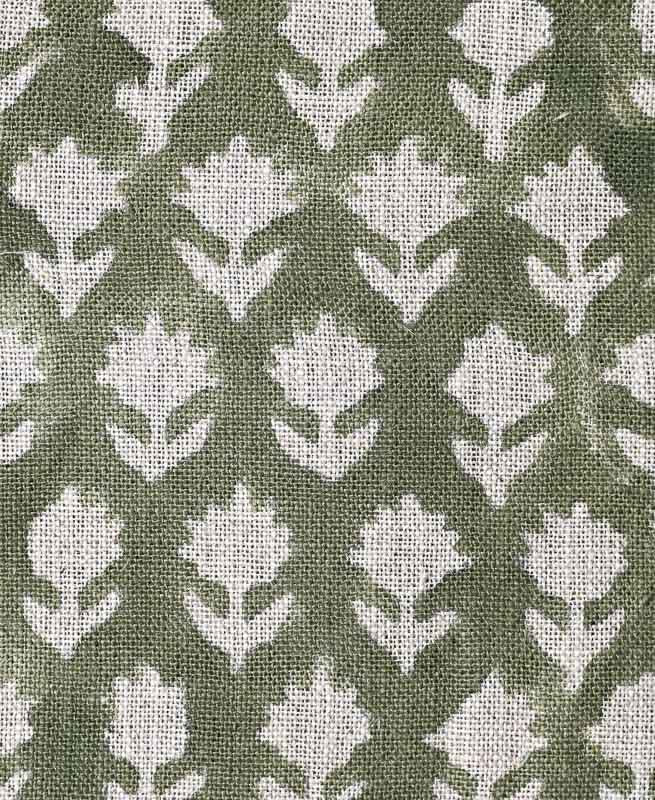 Camila Indian Handloom Linen Fabric