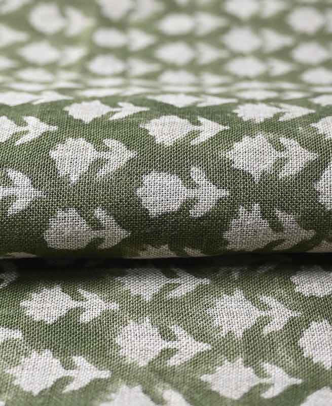 Camila Indian Handloom Linen Fabric