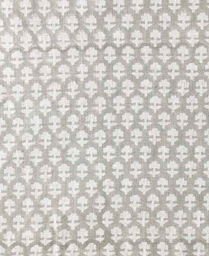 Anna Block Printed Linen Upholstery Fabric