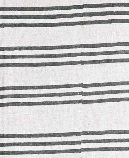 Thelma Hand Block Printed Linen Fabric for Upholstery, Curtains and more
