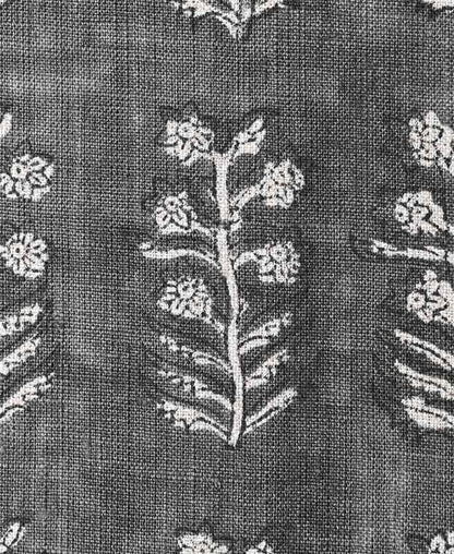Sylvie Hand Block Printed Linen
