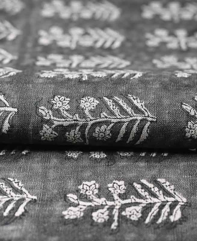 Sylvie Hand Block Printed Linen