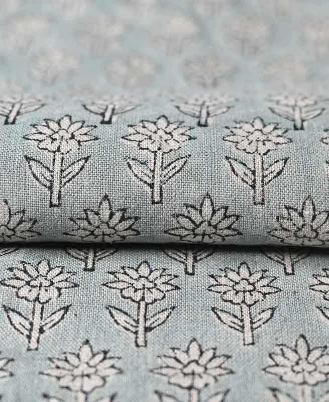 Camila Indian Handloom Linen Fabric