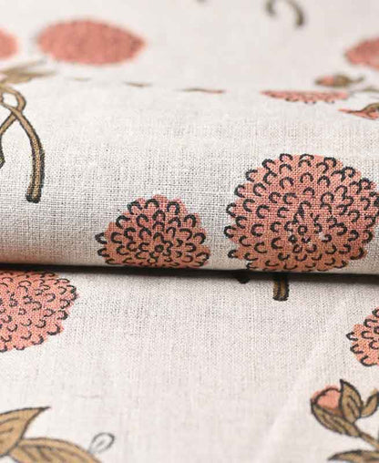 Tony Hand Block Printed Upholstery Linen Fabric