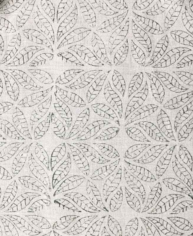 Fanning WAHHAN Indian Hand Block Print