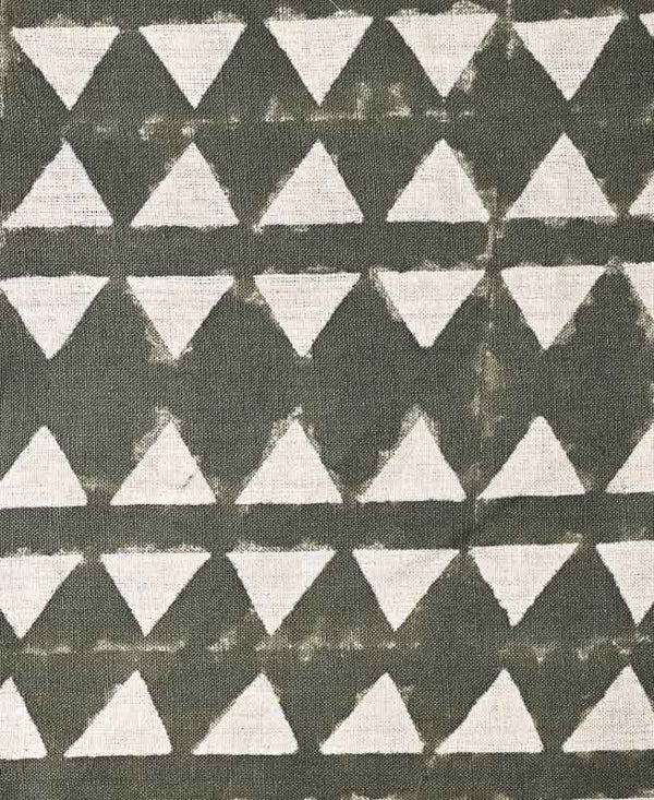 Owen Block Printed Linen Fabric