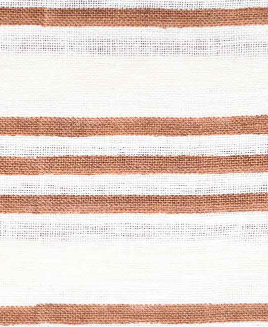 Thelma Hand Block Printed Linen Fabric for Upholstery, Curtains and more