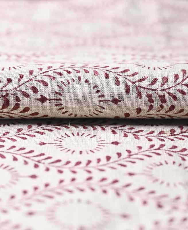 Daniel Handloom Linen Fabric for Upholstery