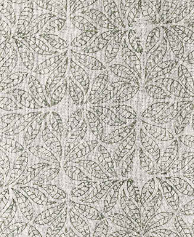 Fanning WAHHAN Indian Hand Block Print