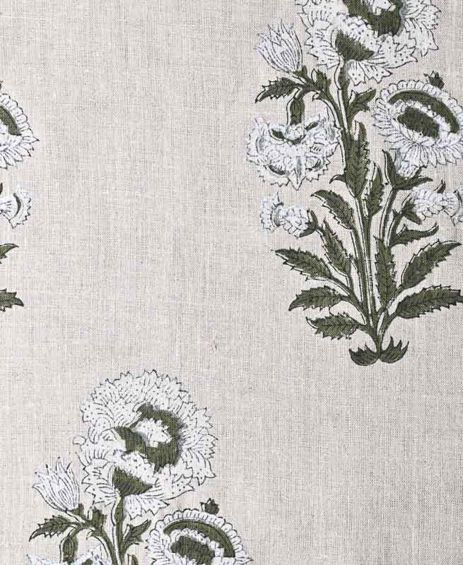 Veda Hand Block Linen