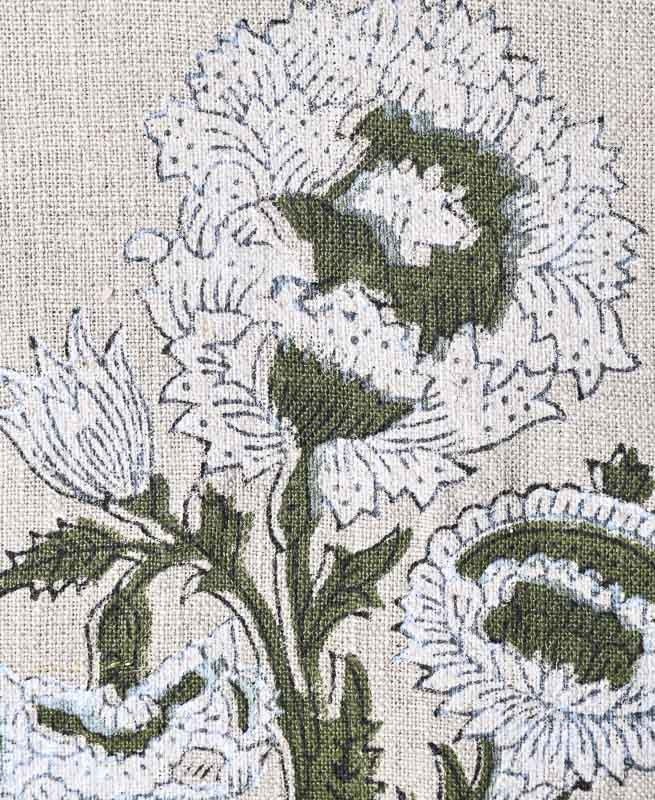 Veda Hand Block Linen