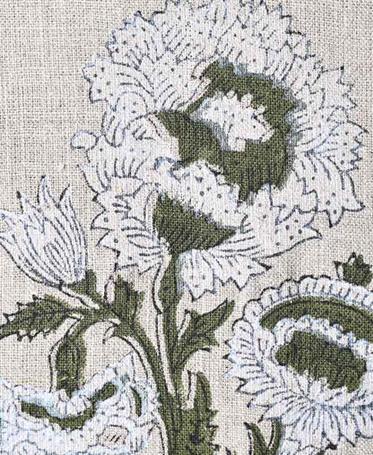 Veda Hand Block Linen