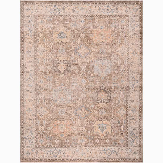 Lunflora Hand-Knotted Wool Rug