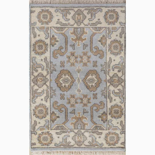 Alondra Hand-Knotted Wool Oushak Rug