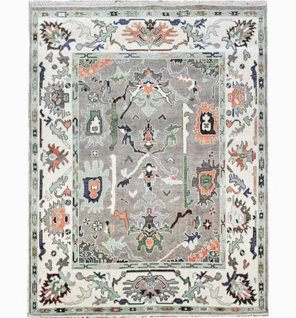 Asher Hand Knotted Oushak Rug
