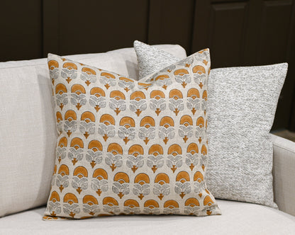 Astaire Block Print Cushion Cover