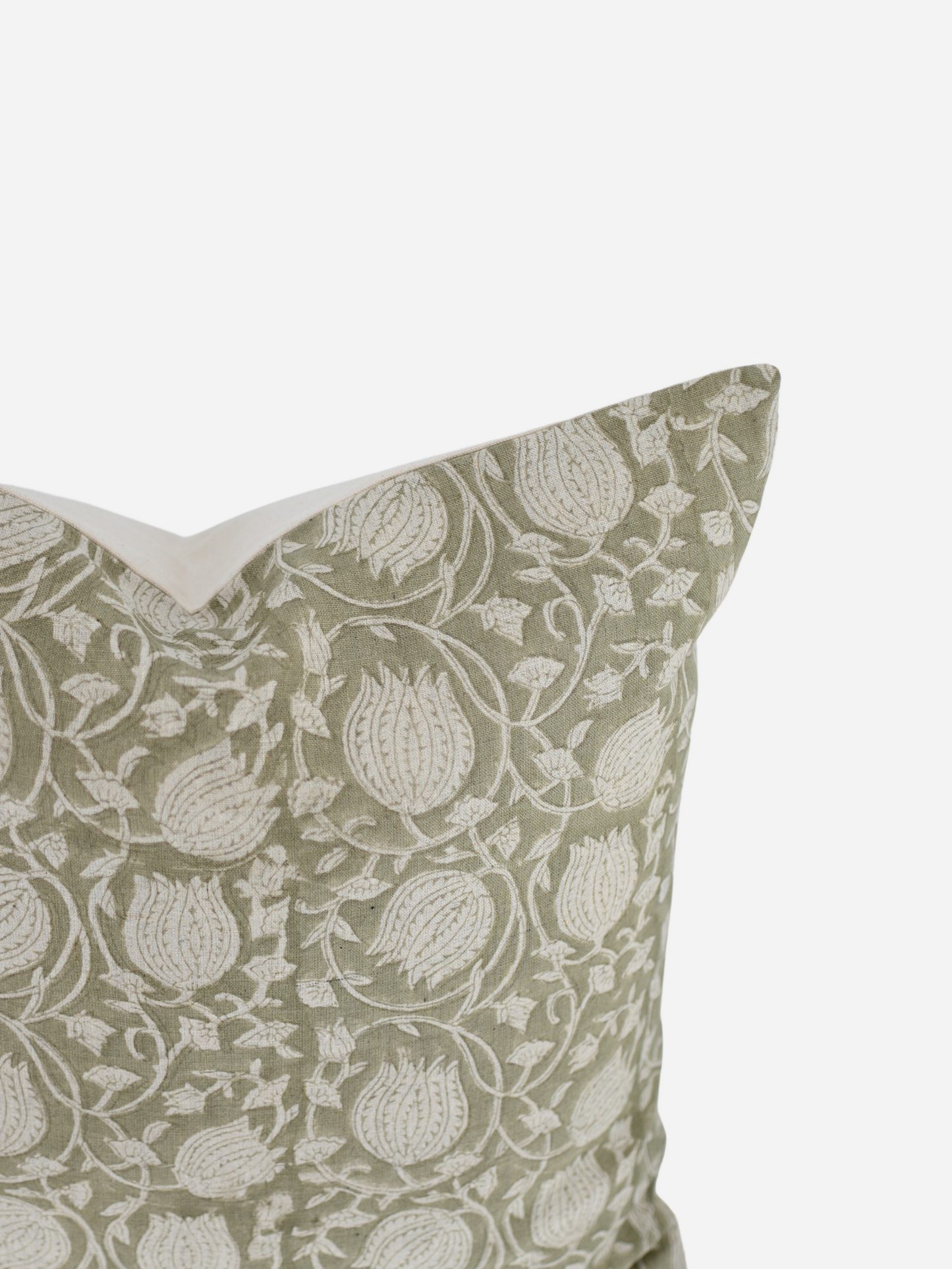 Winifred Block Print Pillow Cover