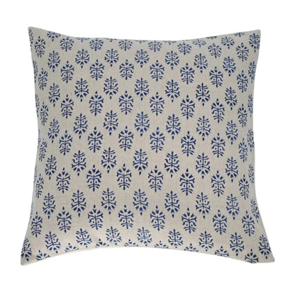 Louie Block Print Pillow Cover