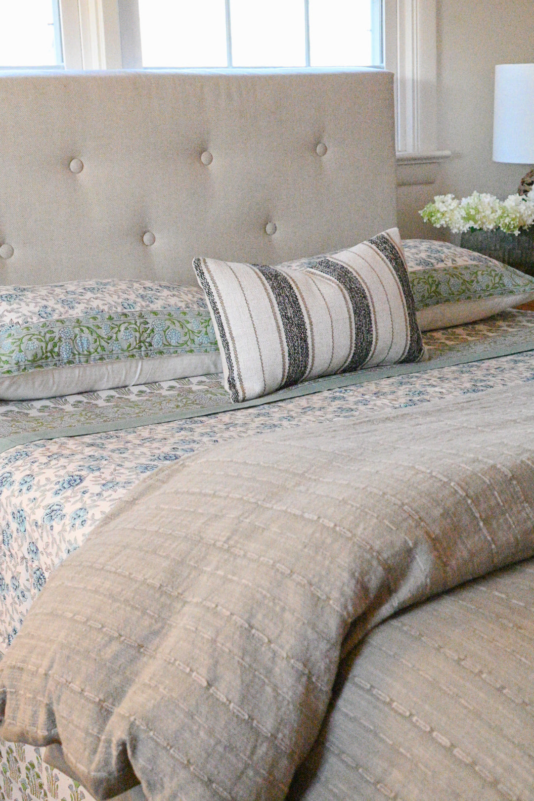 Verdant Charm Bed Sheet Set