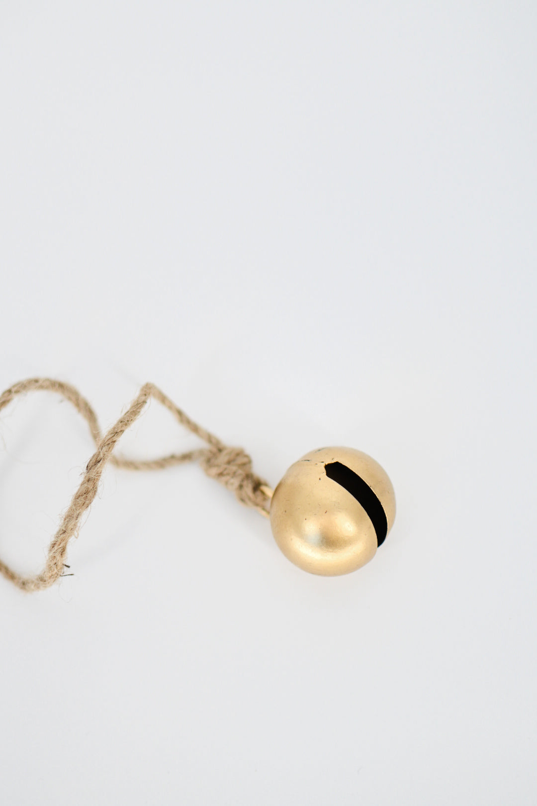 Gold Jingle Bell Ornament