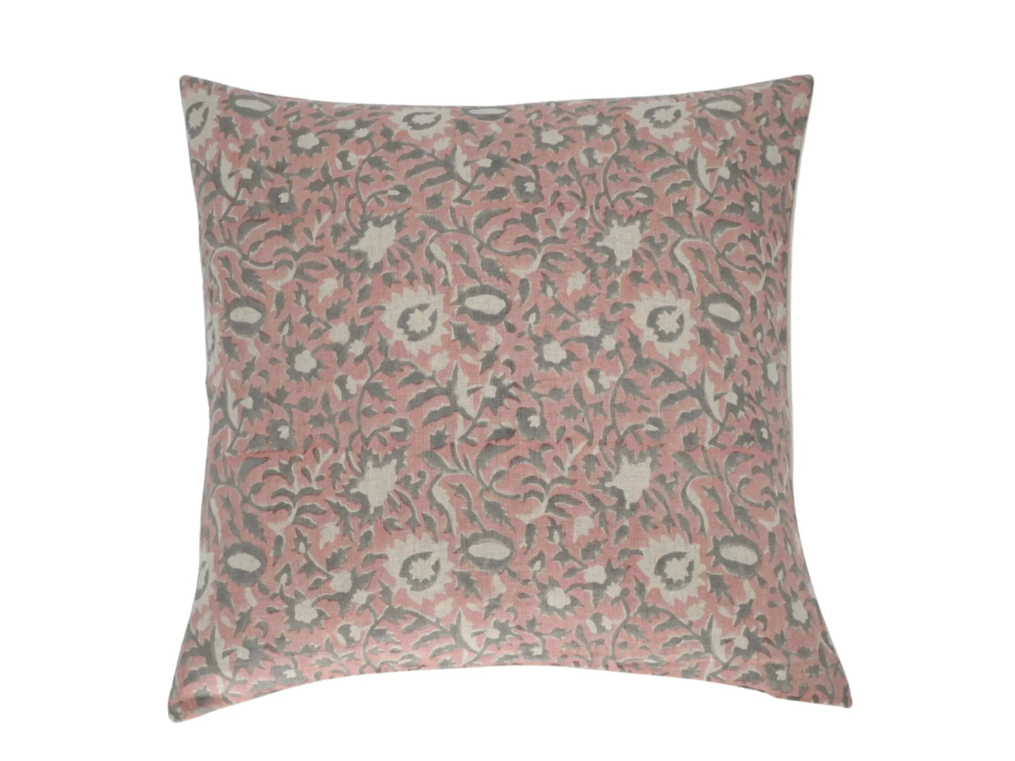 Ellie May Block Print Pillow Cover