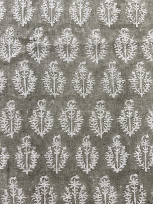 Block Print Handloom Linen