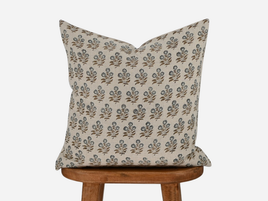 Briannah Block Print Pillow Cover