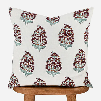 Brittany Block Print Pillow Cover