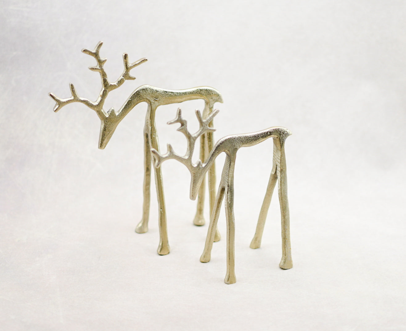 Gold Reindeer, Set of 2