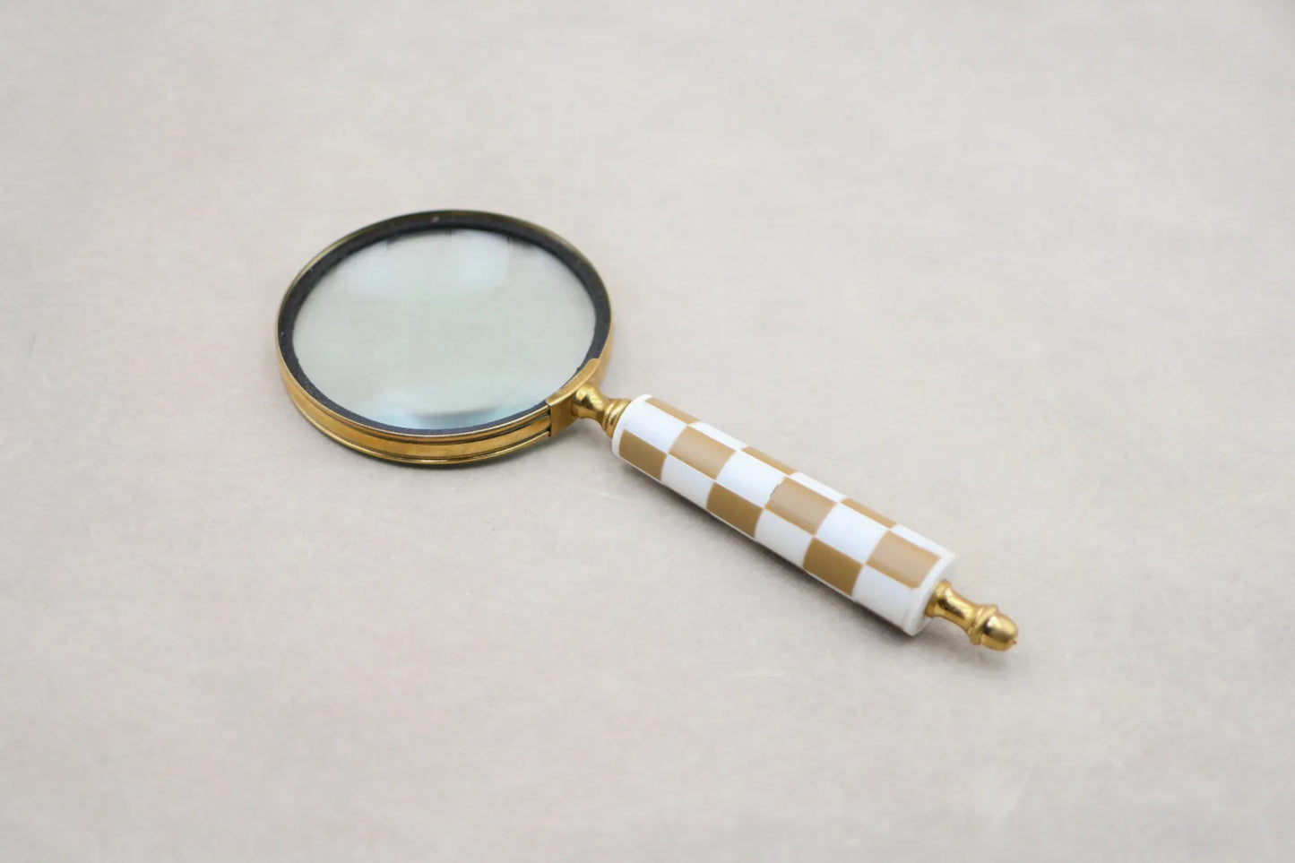 Checkered Magnifying Glass