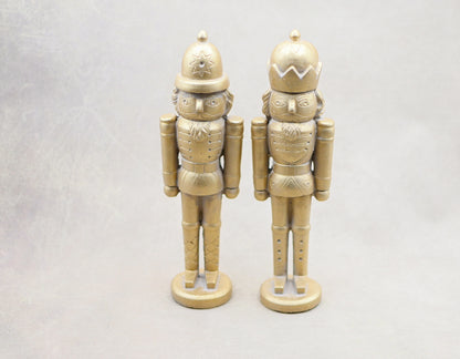 Gold Nutcracker, 2 Styles - Maple Village Lane