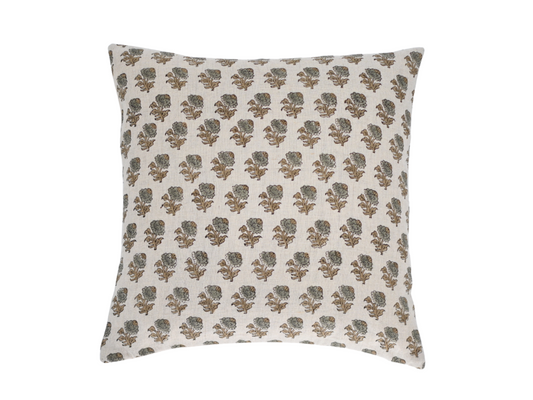 Alice Block Print Pillow Cover