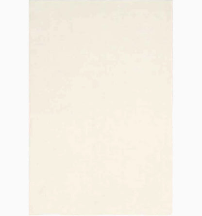 Cloud White Hand-Loomed Wool Rug