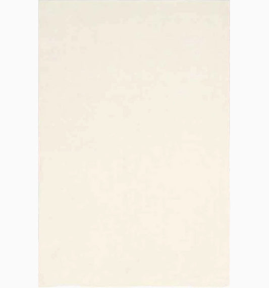 Cloud White Hand-Loomed Wool Rug